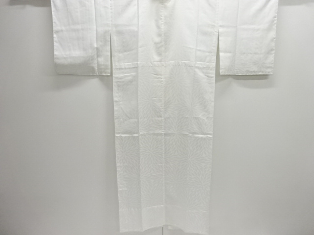 JAPANESE KIMONO / UNUSED HITOE JUBAN / WOVEN KIKU